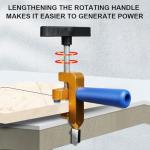 Glass Cutter Hand Tool, 2 In 1 Manual Tile Cutter With 2pcs Blades for Home DIY Cutting Glass, Mirror, Ceramic Tile, Glazed Tiles(Gold)