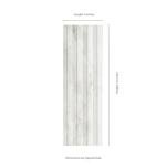 MSI Arabescato Venato 4x12 Slat Honed Marble Tile for Kitchen Backsplash, Bathroom, Accent Wall, Shower