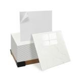 GRITHOME 10pcs Thick Off White Marble Peel and Stick Wall Panels 11.8" x 11.8" Waterproof Backsplash Tile Peel and Stick Wall Tiles for Bathroom,Kitchen,Living Rooms (Not Real Tile)