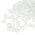 Sparkling 1x1cm Glass Mosaic Tiles for Crafts
