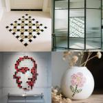 Sparkling 1x1cm Glass Mosaic Tiles for Crafts
