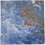 Tenedos Ozone Blue Textured Glossy Porcelain Tile