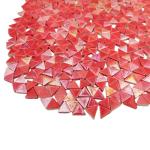 800PCS Rainbow Red Ceramic Mosaic Tiles