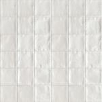 Matte White 4x4 Porcelain Subway Zellige Tile