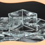 1.5" Beveled Glass Square Tiles - 30 Pack