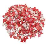 800PCS Rainbow Red Ceramic Mosaic Tiles