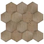 Provence Hexagon Heavy Duty Porcelain Shower Tile