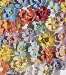 Lanyani 10 Iridescent Flower Mosaic Tiles