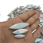 Iridescent White Leaf Petal Mosaic Tiles, 500g