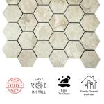 Cappadocia Hexagon Porcelain Mosaic Tile 12x12