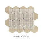 Green Emerald Hexagon Porcelain Mosaic Shower Tile
