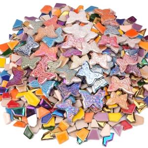 Mosaic Ceramic Tiles for DIY Crafts and Decor