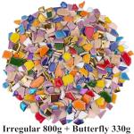 Mosaic Ceramic Tiles for DIY Crafts and Decor