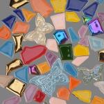 Mosaic Ceramic Tiles for DIY Crafts and Decor