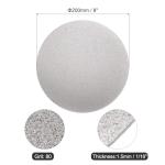 uxcell Diamond Sanding Grinding Disc, 8-Inch (200mm) Grit 80 No Center Hole, Flat Lap Disk Polishing Discs Abrasive Wheel for Gemstone Tile Porcelain Glass Stone Metal
