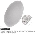 uxcell Diamond Sanding Grinding Disc, 8-Inch (200mm) Grit 80 No Center Hole, Flat Lap Disk Polishing Discs Abrasive Wheel for Gemstone Tile Porcelain Glass Stone Metal