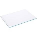 Plymor 7" x 10" Rectangle, 5mm Thick Beveled Clear Glass, Pack of 2