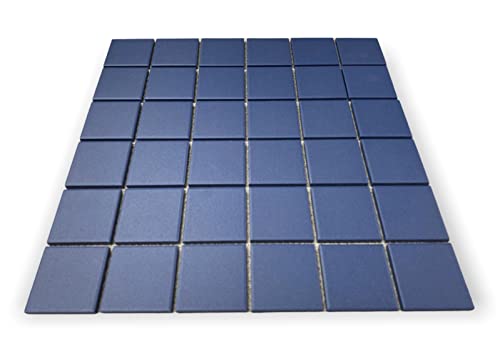 Blue Jay Porcelain 2x2 Square Mosaic Tile