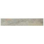 Ardesia Bullnose Gris 3-1/8" x 17-1/2" Porcelain Floor and Wall Trim