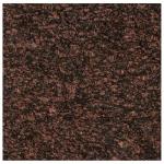 12 in. x 12 in. Tan Copper Brown Speckled Polished Granite for Kitchen Countertops, Bathroom Walls, Entrance Floors, Backsplash, and Fireplace Surround – Natural Stone Surface (1 Piece)