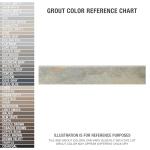 Ardesia Bullnose Gris 3-1/8" x 17-1/2" Porcelain Floor and Wall Trim