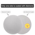 uxcell Diamond Sanding Grinding Disc, 12-Inch (300mm) Grit 1000 No Center Hole, Flat Lap Disk Polishing Discs Abrasive Wheel for Gemstone Tile Porcelain Glass Stone Metal