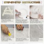 Quartz Countertop Repair Kit, Marble Repair Kit, Strong Bond, Seamless Finish for Granite Repair, Ideal for Mable, Porcelain, Tile, Sink Crack, Chip Scratch, Hole, 100g