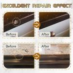 Quartz Countertop Repair Kit, Marble Repair Kit, Strong Bond, Seamless Finish for Granite Repair, Ideal for Mable, Porcelain, Tile, Sink Crack, Chip Scratch, Hole, 100g