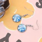 Shapenty 7 Sizes 6mm 8mm 10mm 12mm 16mm 20mm 25mm Clear Round Glass Cabochons Dome Tiles for Photo Pendant Earrings Necklace Bracelet Keychain Rings Jewelry Making DIY Magnets Craft Eyes, 70PCS