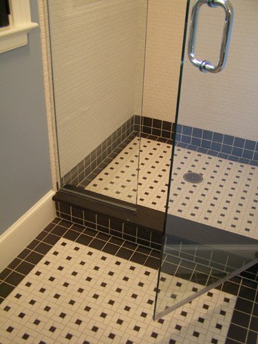 Vintage Charcoal 2x2 Inch Unglazed Porcelain Tile