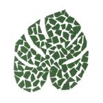 Youway Style Green Glass Mosaic Tiles for Crafts Bulk,200g Broken Glass Tiles for DIY Mosaic Art Decor,Garden Mosaic Supplies Pieces