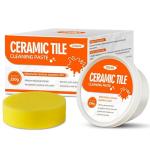 TIEDXIOY Tile & Grout Cleaner Paste, Bathroom Cleaner Fast Acting Non Toxic Cleaning Paste for Shower Tile, Ceramic, Granite, Porcelain, Marble Floor, Appliances & Fixtures, Removes Old Stains-250g