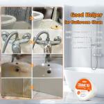 TIEDXIOY Tile & Grout Cleaner Paste, Bathroom Cleaner Fast Acting Non Toxic Cleaning Paste for Shower Tile, Ceramic, Granite, Porcelain, Marble Floor, Appliances & Fixtures, Removes Old Stains-250g