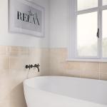 Daltile Perpetuo 12" X 12" Porcelain Marble Look Floor & Wall Tile in Polished Elegant Beige (13 pieces per carton) (12.22 sqft per carton)