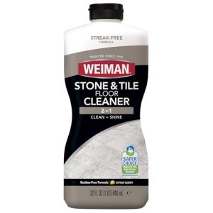 Weiman Stone Tile and Laminate Cleaner - 32 Ounce - Professional Tile Marble Granite Limestone Slate Terra Cotta Terrazzo and More Stone Floor Surface Cleaner