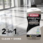 Weiman Stone Tile and Laminate Cleaner - 32 Ounce - Professional Tile Marble Granite Limestone Slate Terra Cotta Terrazzo and More Stone Floor Surface Cleaner