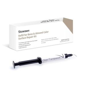 Refill for Bone & Almond Color Surface Repair Kit - Fix Chips & Defects in Minutes | Repair Tiles Bathroom Fixtures and Countertops with Ease | for Porcelain Ceramic Fiberglass Corian and More