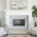 DICOFUN 10-Sheet Peel and Stick Backsplash Tile, White Birch PVC Mixed Metal Stick on Backsplash Tiles for Kitchen, 9.4 sq.ft