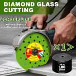 FIXLTFAST 4 1 2 inch Tile Cutter Diamond Saw Blade for Angle Grinder Porcelain Ceramic Glass Marble Cutting Tools Grinding disc (3pcs)