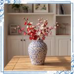 Honeydak 3.3 lb Porcelain Ceramic Mosaic Tiles for Crafts, Glazed Irregular Blue and White Porcelain Pieces for Mosaic Art, Bathroom Kitchen Backsplash, Pool, Plant Pot Decoration(Style 1)