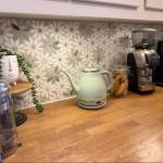 Tenedos HTCES Thassos White & Ming Green Daisy Flower Marble Mosaic Tile 12x12 – Floral Natural Stone Decorative Tile for Bathroom Floor, Shower Wall, Kitchen Backsplash (1 Sheet)