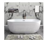 Peel and Stick Backsplash Marble Look 12"X12" Self Adhesive Wall Tile Back Splashes for Kitchen Bathroom Colorful Tiles (10, Black Crack)