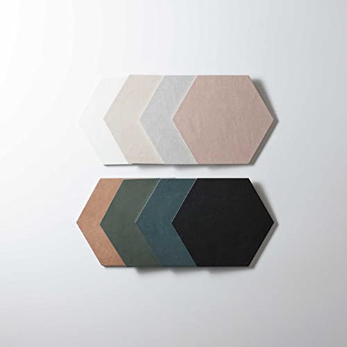 Makoto Matte Hexagon Porcelain Tile - Shoji White