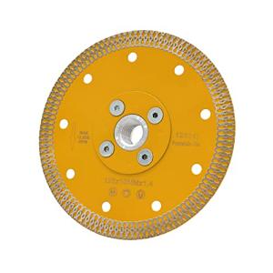 5" Diamond Blade Porcelain Tile Saw Blade with 5/8"-11 Flange for Granite Marble Tile Cutting
