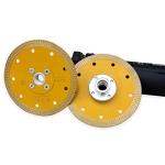 5" Diamond Blade Porcelain Tile Saw Blade with 5/8"-11 Flange for Granite Marble Tile Cutting