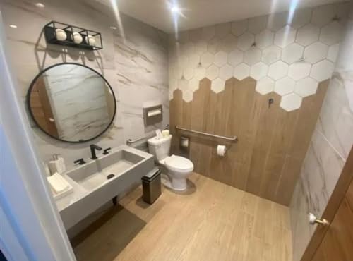 Siena White Greyish Porcelain Shower Floor Tile