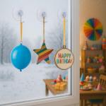 Dependable Industries inc. Essentials 18-Pack Clear Suction Cups with Metal Hangers – Strong Removable & Reusable Window Holders for Christmas Lights, Holiday Decorations, Glass & Tile, 1.75"