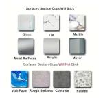 Dependable Industries inc. Essentials 18-Pack Clear Suction Cups with Metal Hangers – Strong Removable & Reusable Window Holders for Christmas Lights, Holiday Decorations, Glass & Tile, 1.75"