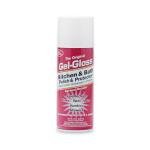 Gel-Gloss Kitchen & Bath Polish Aerosol | Carnauba Cleaner Wax Formulation | Removes Water Spots, Light Scratches & Stains | Restores Color & Shine | Carnauba Wax Protective Coating, 12 oz.