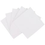 MAHIONG 30Pcs 4 x 4 Inch Square Ceramic Tiles for Crafts, White Absorbent Stone Paintable Ceramic Coaster with Cork Backing Pads, Blank Tile Coasters for Painting DIY Coasters